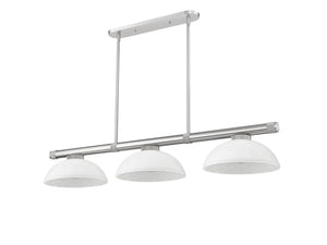 Z-Lite - 3050-3BN-DWL14 - Three Light Billiard - Vanguard - Brushed Nickel