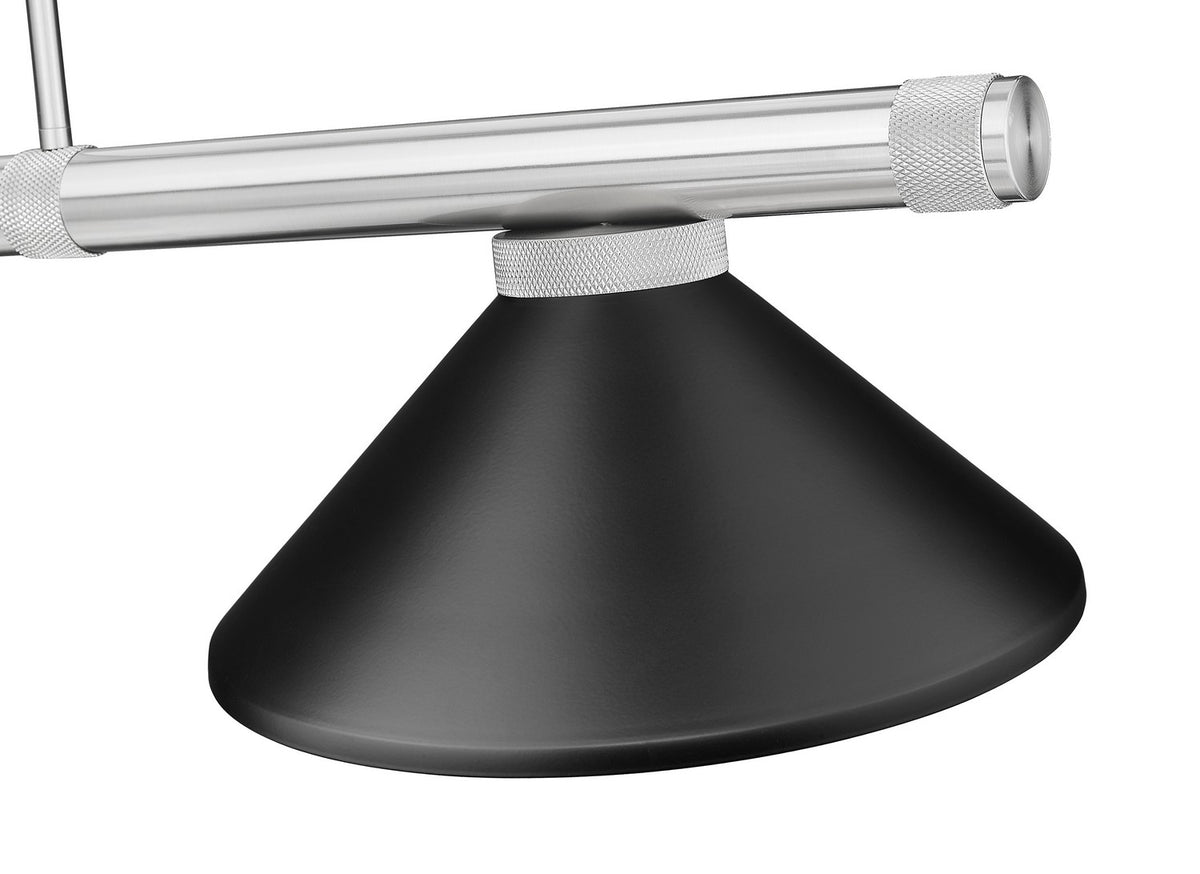 Z-Lite - 3050-3BN-MMB - Three Light Billiard - Vanguard - Brushed Nickel
