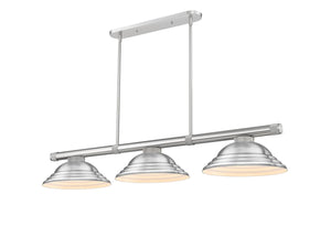 Z-Lite - 3050-3BN-SBN - Three Light Billiard - Vanguard - Brushed Nickel