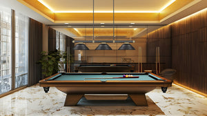 Z-Lite - 3050-3MB-RB-SMB - Three Light Billiard - Vanguard - Matte Black + Rubbed Brass