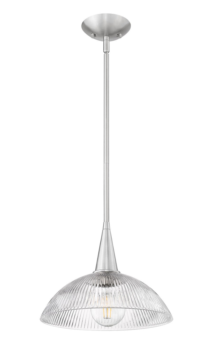 Z-Lite - 3051P12-BN - One Light Pendant - Lunelle - Brushed Nickel