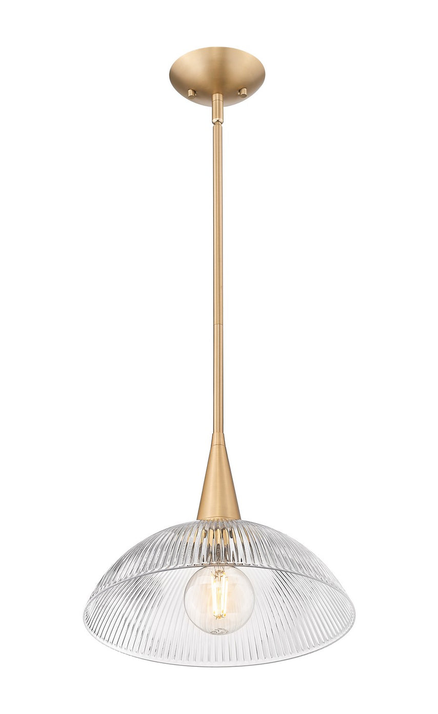 Z-Lite - 3051P12-MGLD - One Light Pendant - Lunelle - Modern Gold