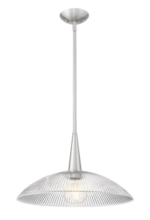 Z-Lite - 3051P18-BN - One Light Pendant - Lunelle - Brushed Nickel