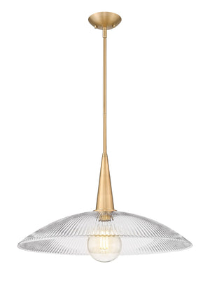 Z-Lite - 3051P24-MGLD - One Light Pendant - Lunelle - Modern Gold