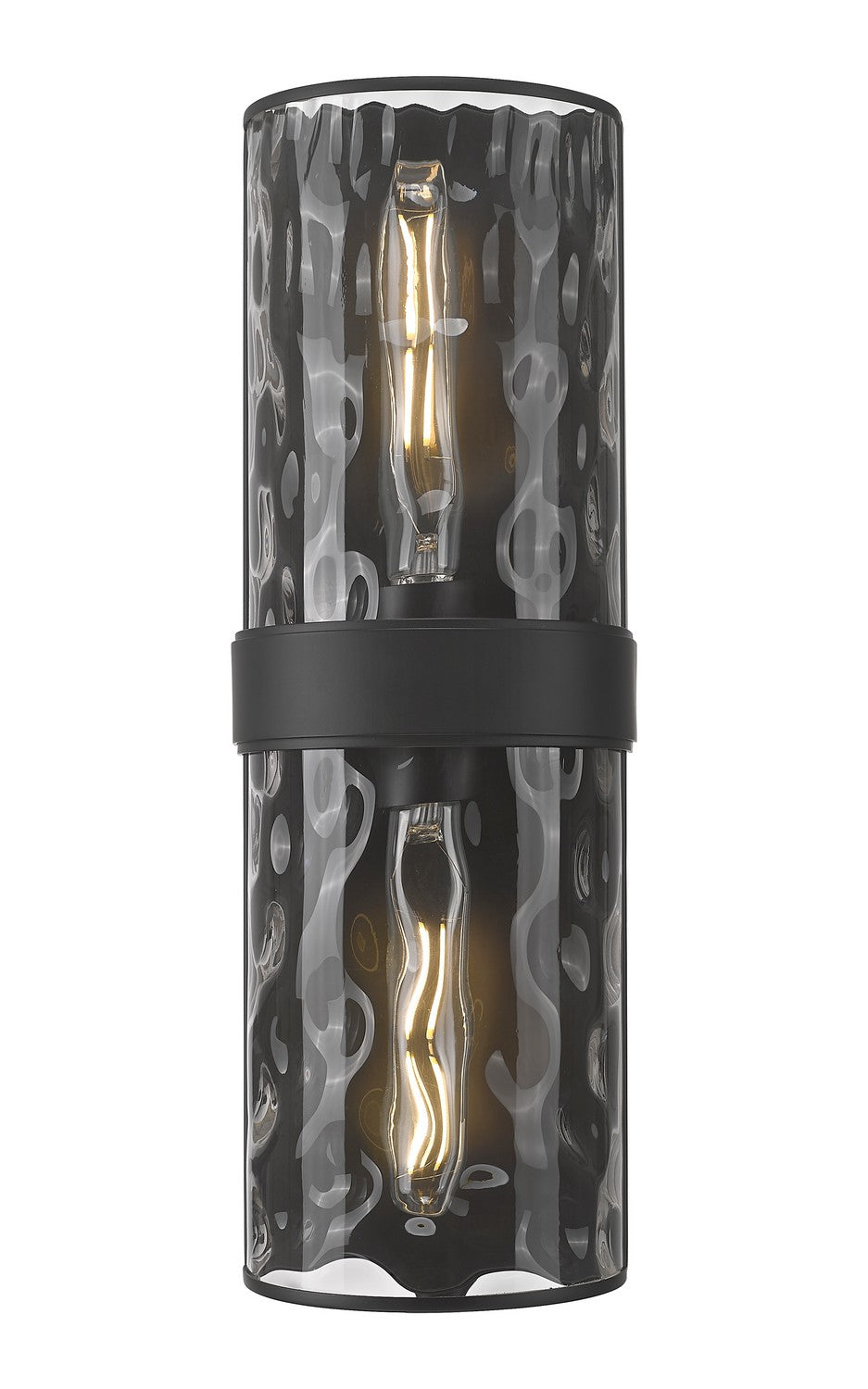 Z-Lite - 3053-2SL-MB - Two Light Wall Sconce - Meridian - Matte Black