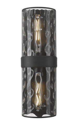 Z-Lite - 3053-2SL-MB - Two Light Wall Sconce - Meridian - Matte Black