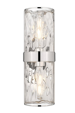 Z-Lite - 3053-2SL-PN - Two Light Wall Sconce - Meridian - Polished Nickel