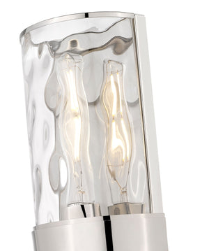 Z-Lite - 3053-2SL-PN - Two Light Wall Sconce - Meridian - Polished Nickel
