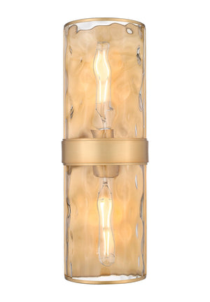 Z-Lite - 3053-2SL-RB - Two Light Wall Sconce - Meridian - Rubbed Brass