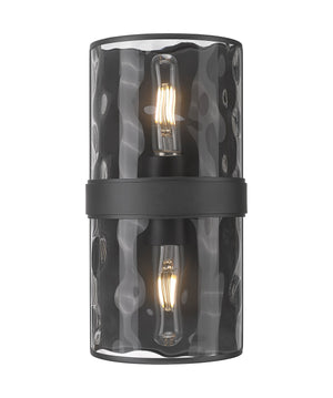 Z-Lite - 3053-2SS-MB - Two Light Wall Sconce - Meridian - Matte Black