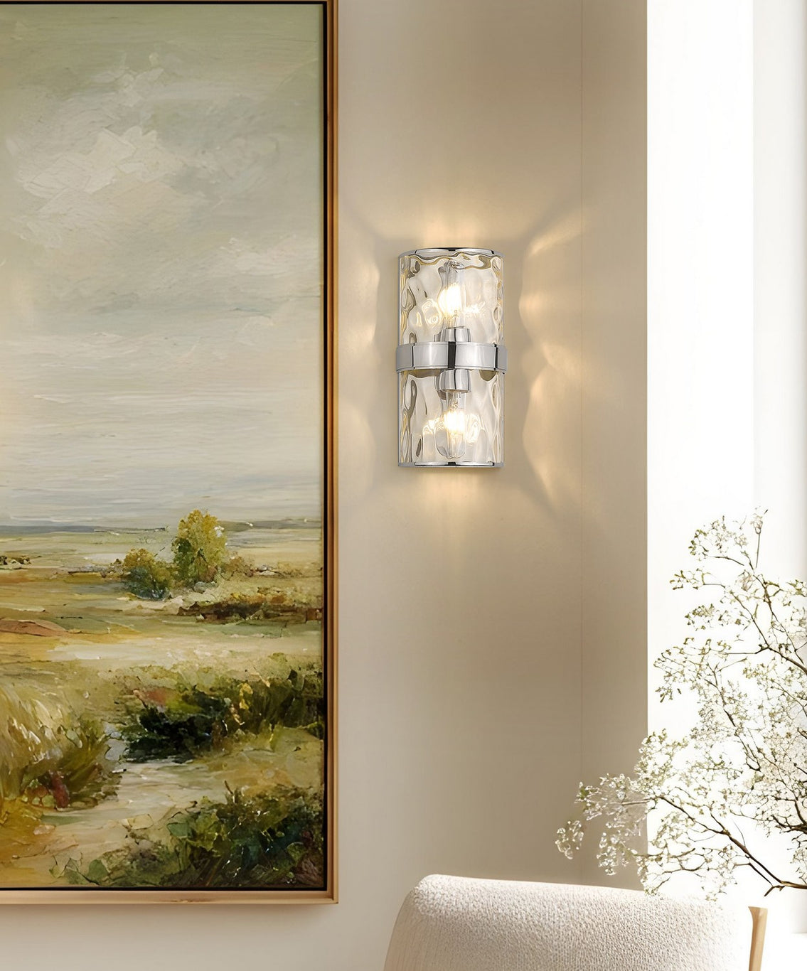 Z-Lite - 3053-2SS-PN - Two Light Wall Sconce - Meridian - Polished Nickel