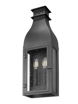 Z-Lite - 5030M-BK - Two Light Outdoor Wall Mount - Toulouse - Sand Black
