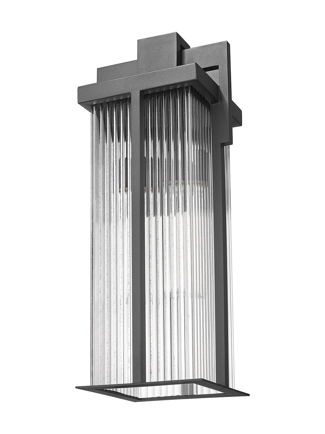 Z-Lite - 5031B-BK - Two Light Outdoor Wall Mount - Fortis - Sand Black