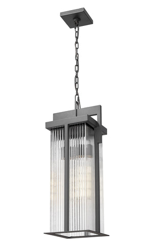 Z-Lite - 5031CHB-BK - Two Light Outdoor Chain Mount Ceiling Fixture - Fortis - Sand Black