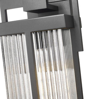 Z-Lite - 5031M-BK - One Light Outdoor Wall Mount - Fortis - Sand Black
