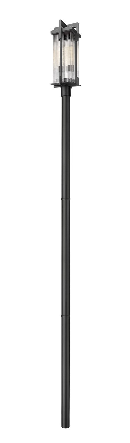 Z-Lite - 5031PHBR-5009P120-BK - Two Light Outdoor Post Mount - Fortis - Sand Black