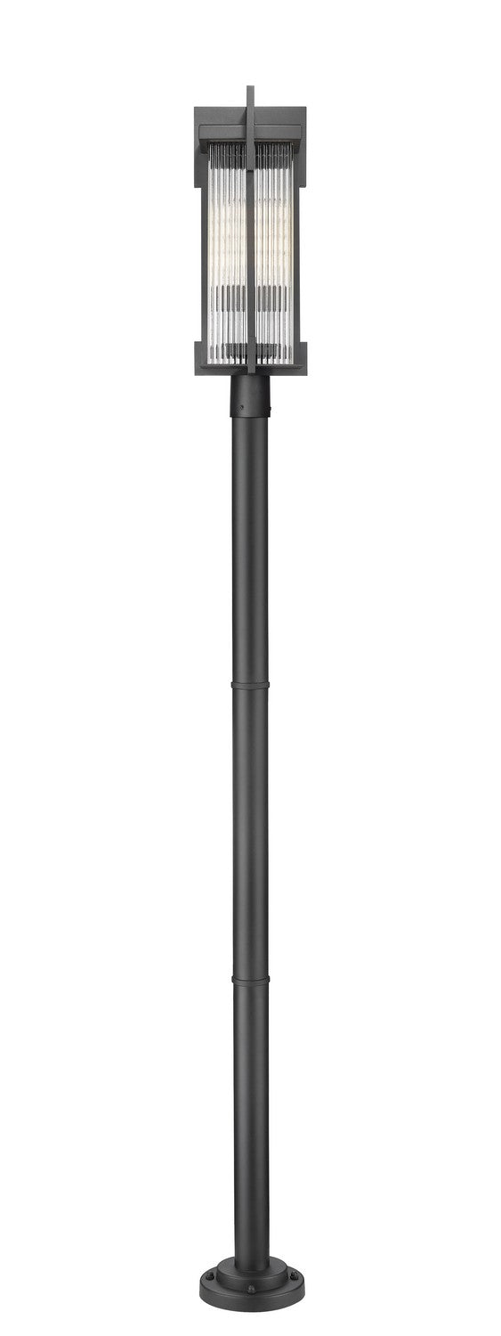 Z-Lite - 5031PHBR-567P-BK - Two Light Outdoor Post Mount - Fortis - Sand Black