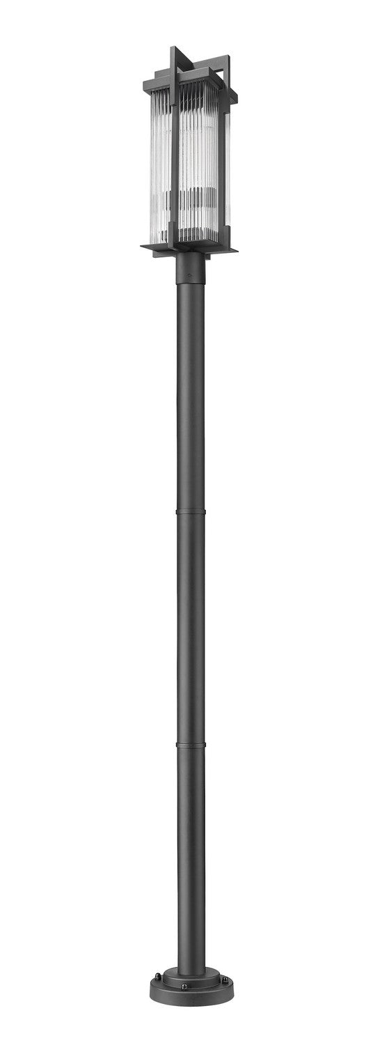 Z-Lite - 5031PHBR-567P-BK - Two Light Outdoor Post Mount - Fortis - Sand Black