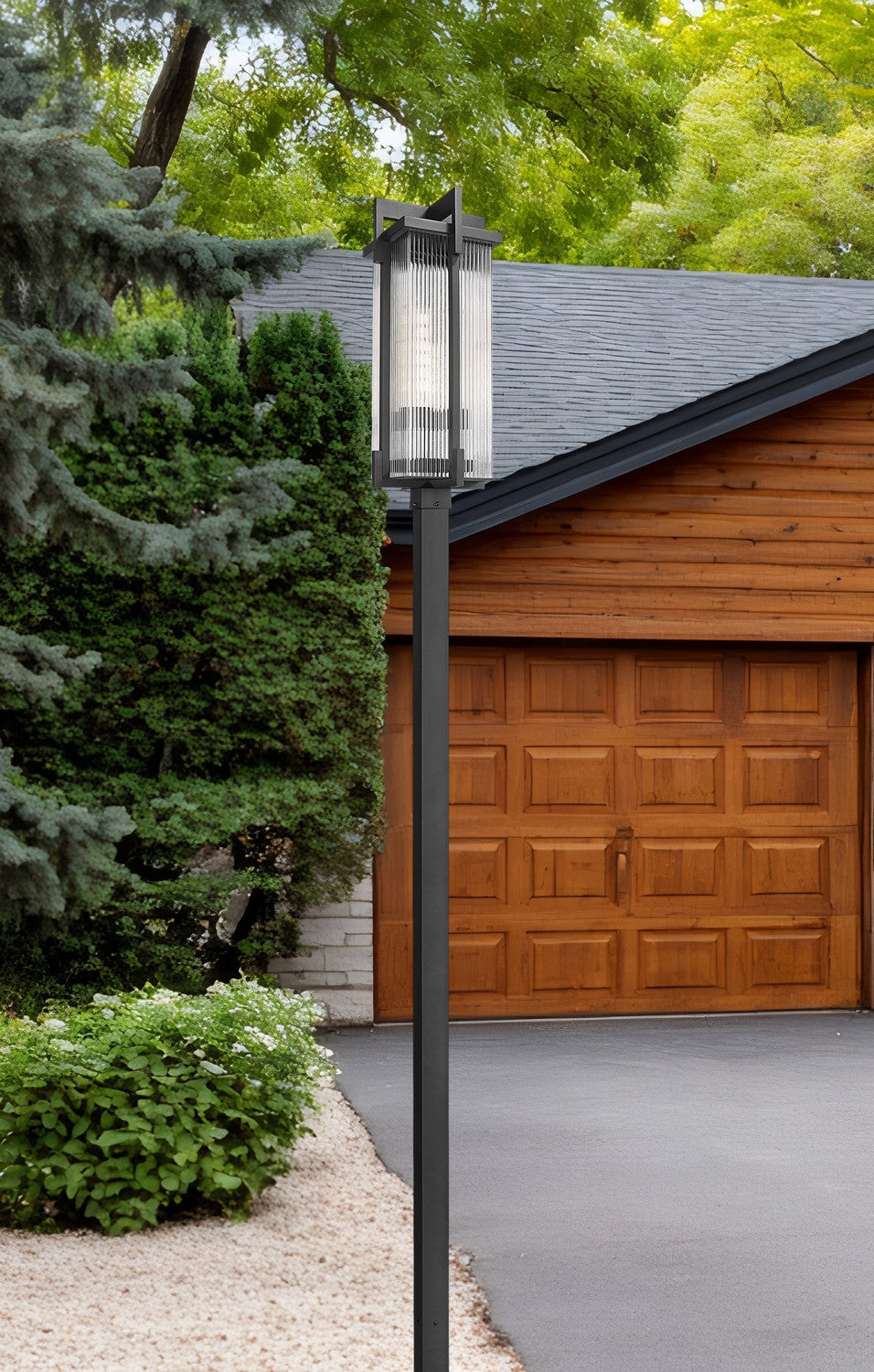 Z-Lite - 5031PHXLS-536P-BK - Three Light Outdoor Post Mount - Fortis - Sand Black