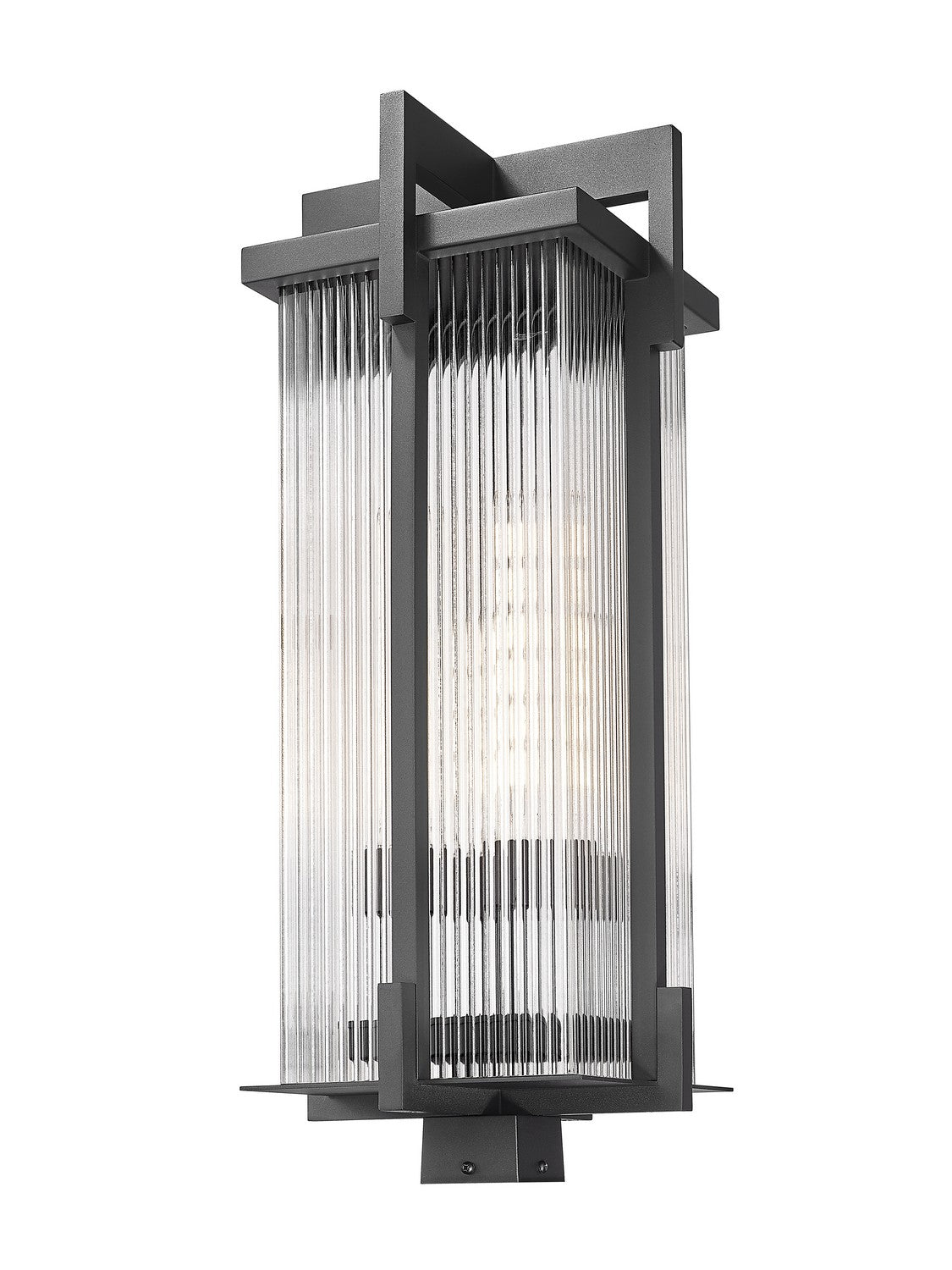 Z-Lite - 5031PHXLS-BK - Three Light Outdoor Post Mount - Fortis - Sand Black