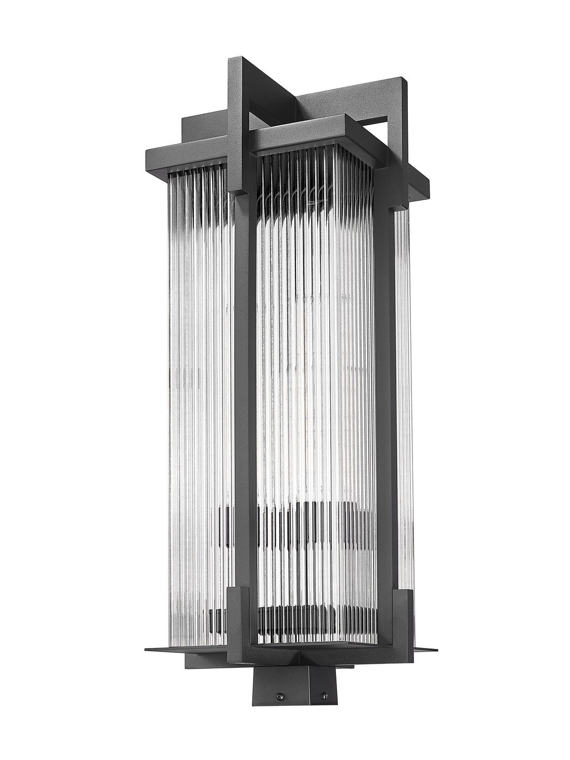 Z-Lite - 5031PHXLS-BK - Three Light Outdoor Post Mount - Fortis - Sand Black