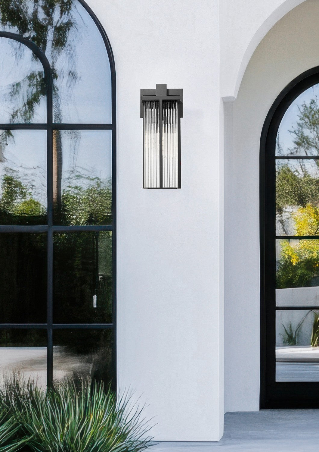Z-Lite - 5031XL-BK - Three Light Outdoor Wall Mount - Fortis - Sand Black