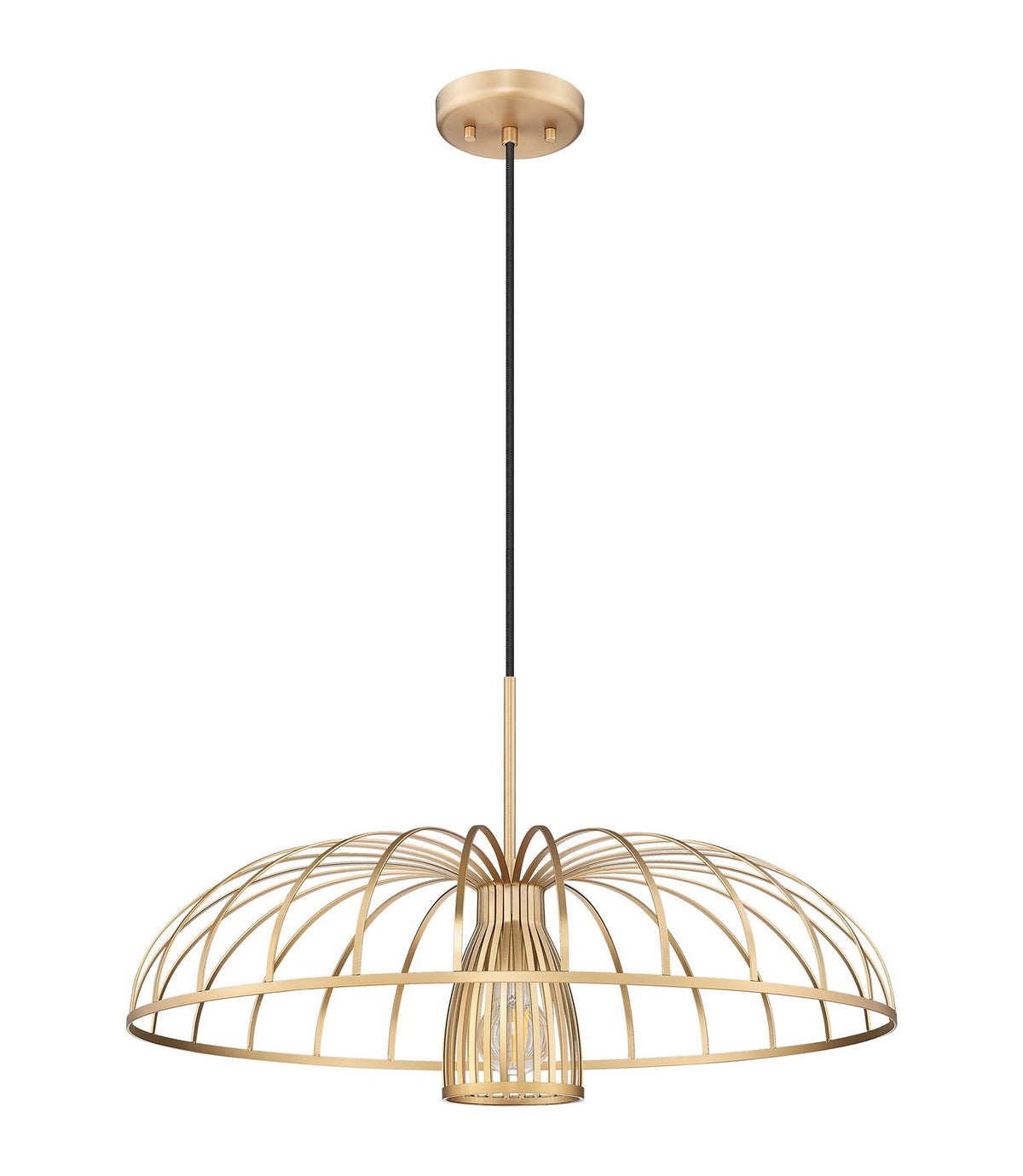 Z-Lite - 623P24-MGLD - One Light Pendant - Valencia - Modern Gold