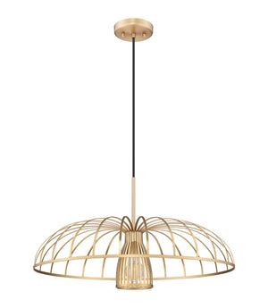 Z-Lite - 623P24-MGLD - One Light Pendant - Valencia - Modern Gold