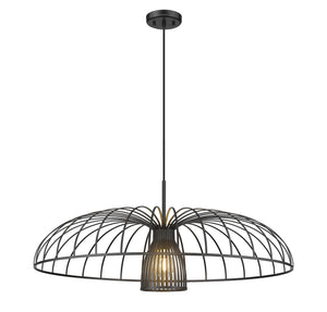 Z-Lite - 623P35-MB - One Light Pendant - Valencia - Matte Black