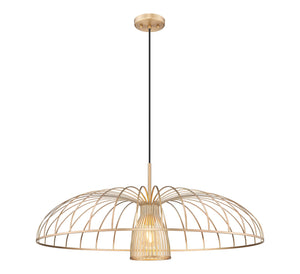 Z-Lite - 623P35-MGLD - One Light Pendant - Valencia - Modern Gold
