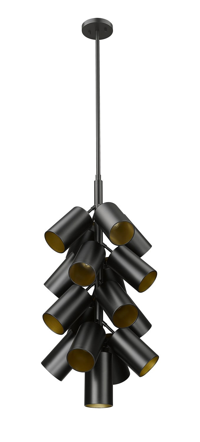 Z-Lite - 7520-17MB - 17 Light Chandelier - Lumina - Matte Black