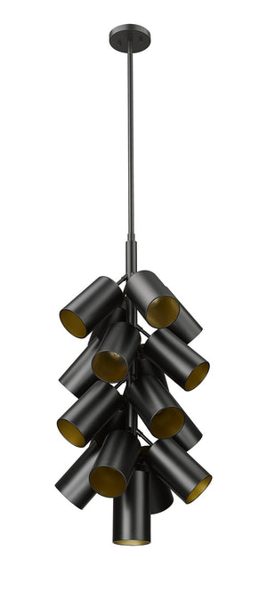 Z-Lite - 7520-17MB - 17 Light Chandelier - Lumina - Matte Black