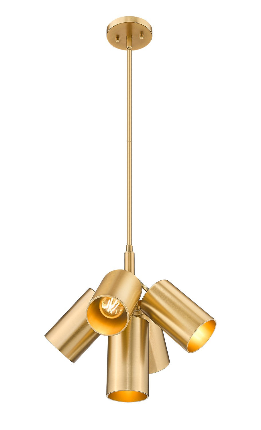 Z-Lite - 7520-5MGLD - Five Light Chandelier - Lumina - Modern Gold