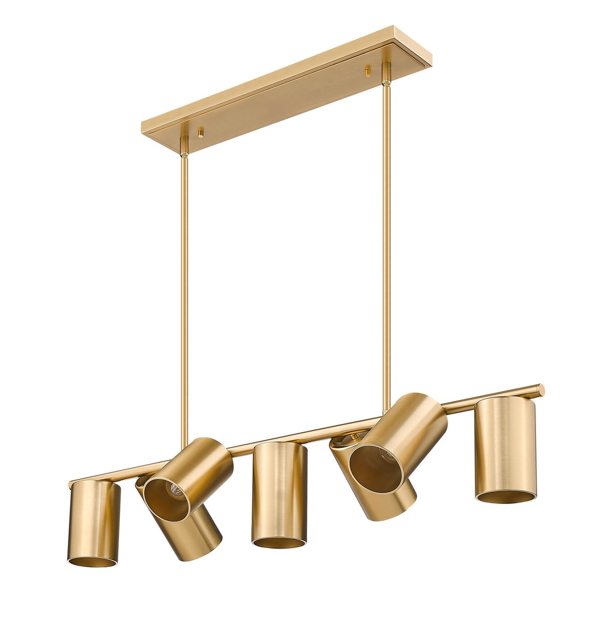 Z-Lite - 7520-7L-MGLD - Seven Light Linear Chandelier - Lumina - Modern Gold