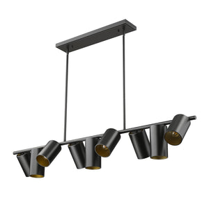 Z-Lite - 7520-9L-MB - Nine Light Linear Chandelier - Lumina - Matte Black