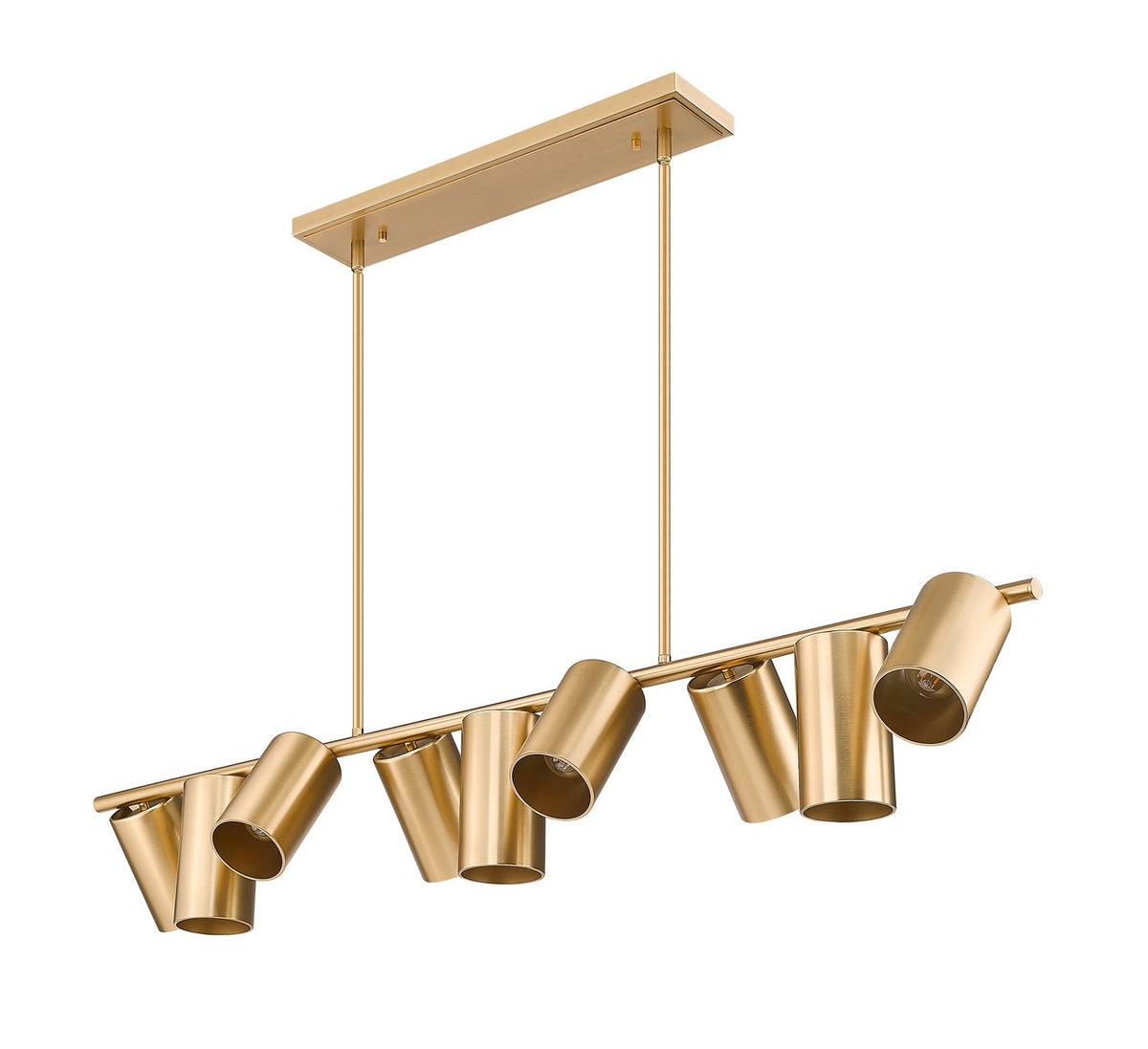 Z-Lite - 7520-9L-MGLD - Nine Light Linear Chandelier - Lumina - Modern Gold
