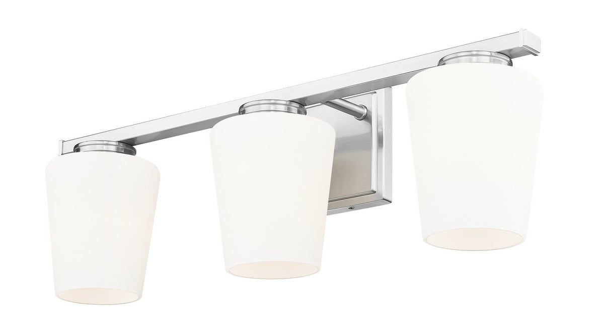 Z-Lite - 7703-3V-BN - Three Light Vanity - Nextra - Brushed Nickel