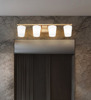 Z-Lite - 7703-4V-MGLD - Four Light Vanity - Nextra - Modern Gold