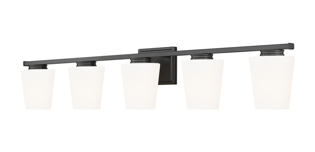 Z-Lite - 7703-5V-MB - Five Light Vanity - Nextra - Matte Black