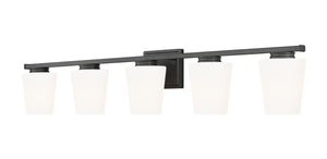 Z-Lite - 7703-5V-MB - Five Light Vanity - Nextra - Matte Black