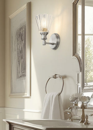 Z-Lite - 7704-1S-BN - One Light Wall Sconce - Auden - Brushed Nickel