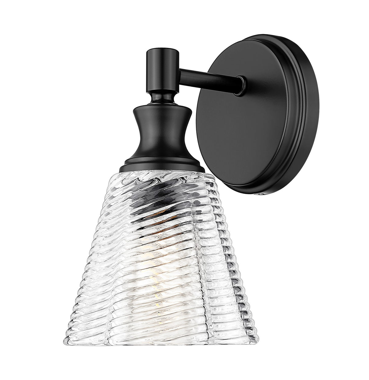 Z-Lite - 7704-1S-MB - One Light Wall Sconce - Auden - Matte Black