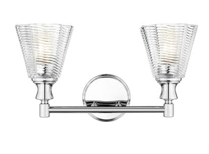 Z-Lite - 7704-2V-CH - Two Light Vanity - Auden - Chrome