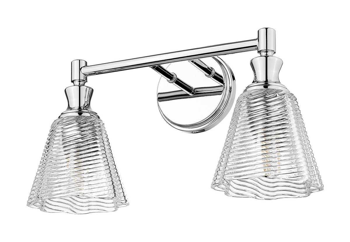 Z-Lite - 7704-2V-CH - Two Light Vanity - Auden - Chrome