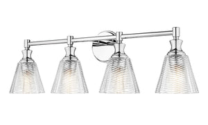Z-Lite - 7704-4V-CH - Four Light Vanity - Auden - Chrome