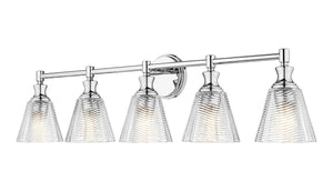 Z-Lite - 7704-5V-CH - Five Light Vanity - Auden - Chrome