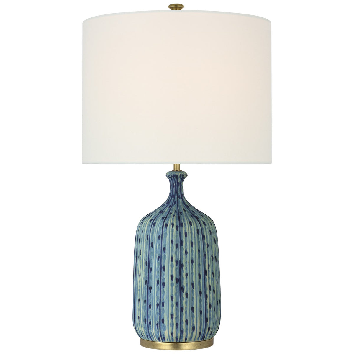 Visual Comfort Signature - ARN 3677BLL-L-CL - LED Table Lamp - Culloden - Blue Lagoon