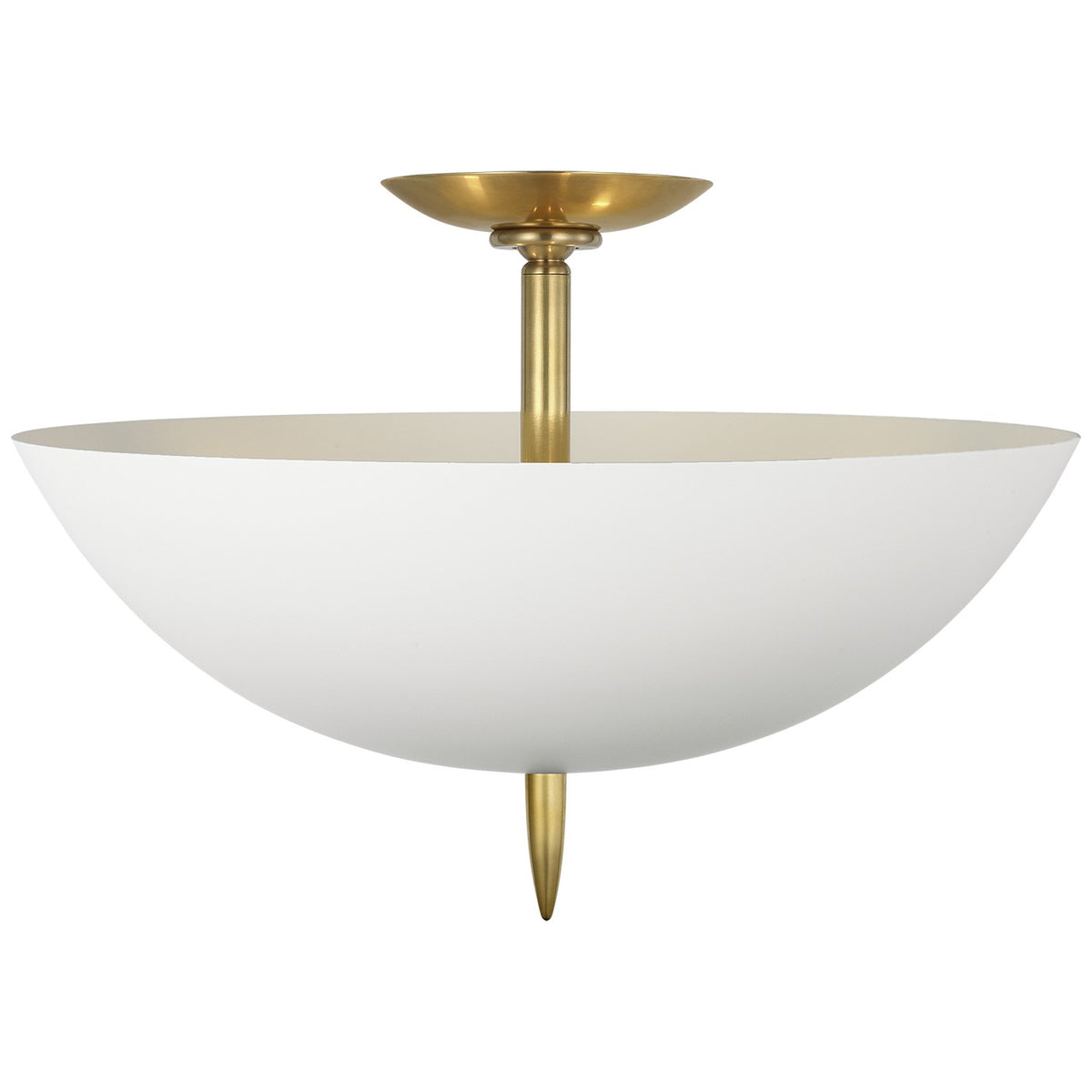 Visual Comfort Signature - ARN 4240BZ-PW - LED Semi-Flush Mount - Orsini - Bronze