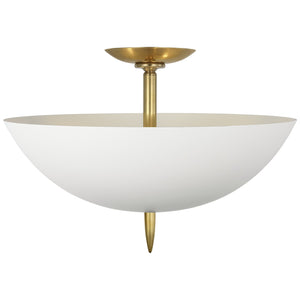 Visual Comfort Signature - ARN 4240BZ-PW - LED Semi-Flush Mount - Orsini - Bronze