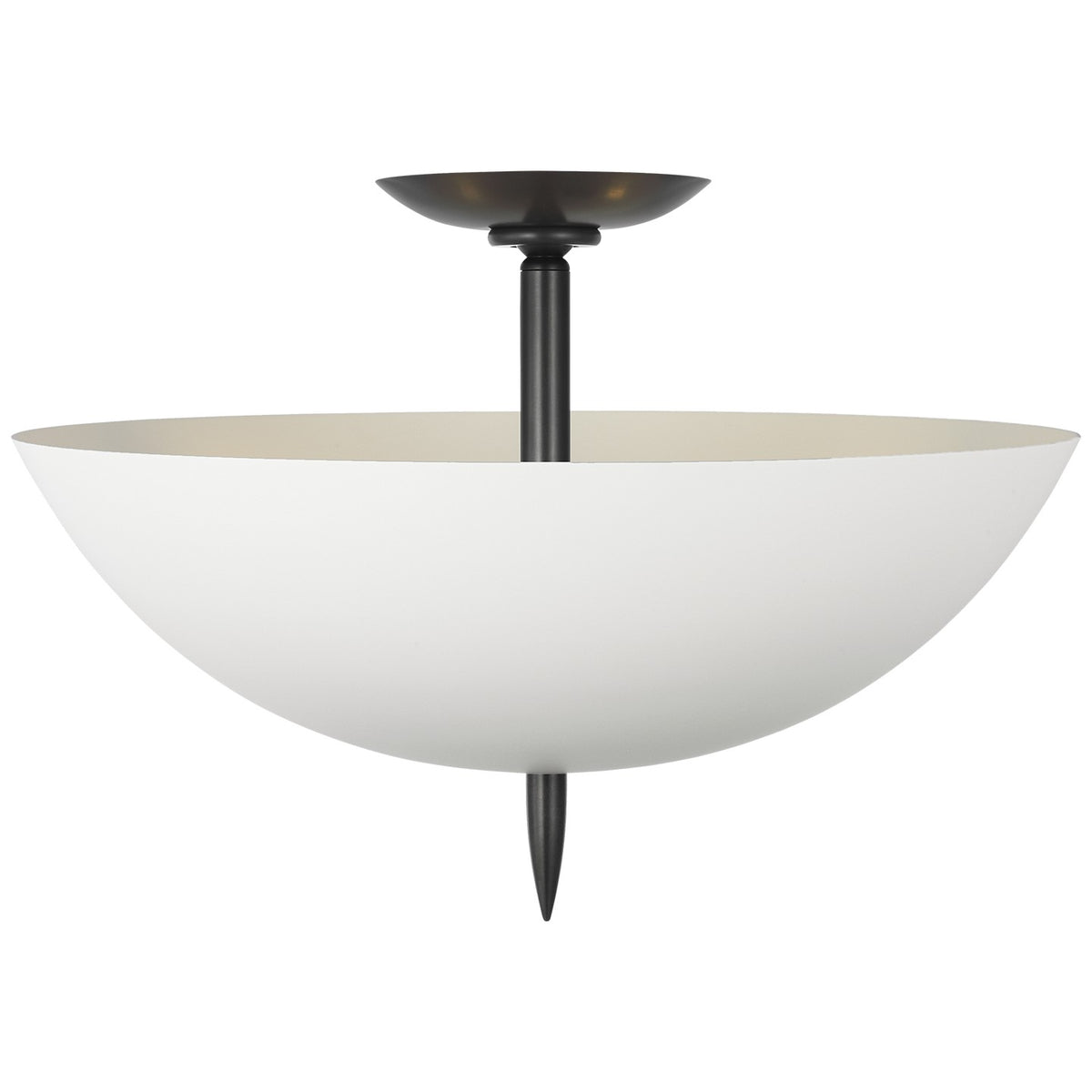 Visual Comfort Signature - ARN 4240BZ-PW - LED Semi-Flush Mount - Orsini - Bronze
